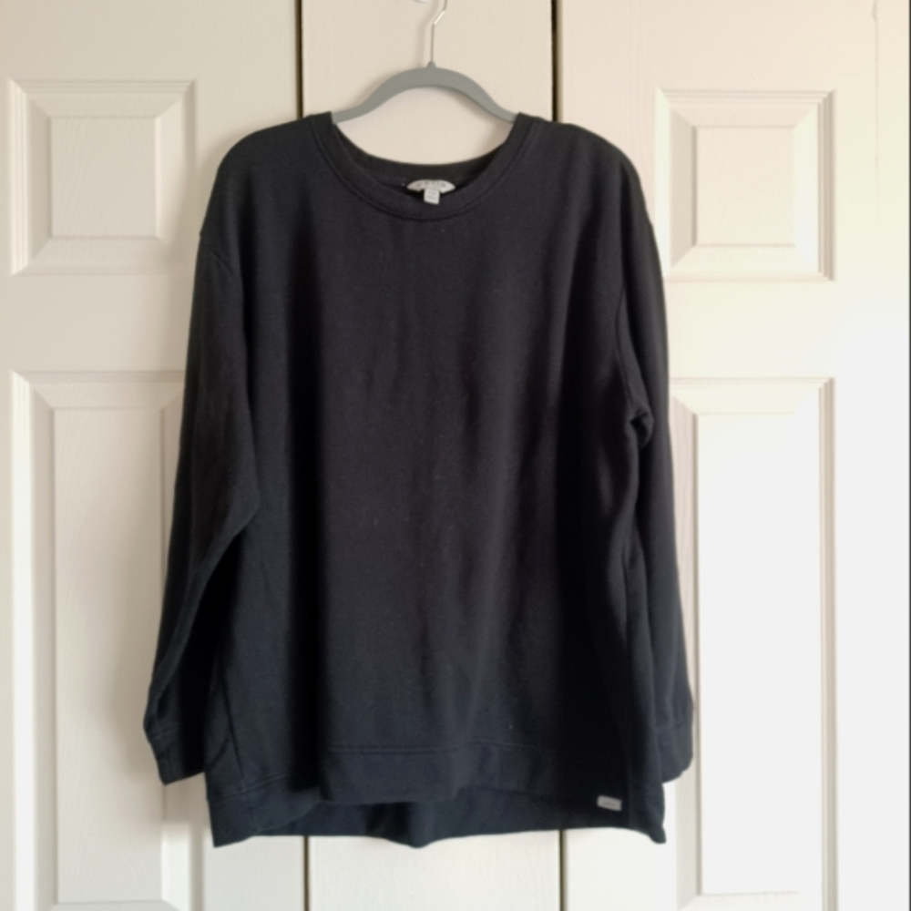 Men's Orvis Black Sweater XL Soft and Comfortable